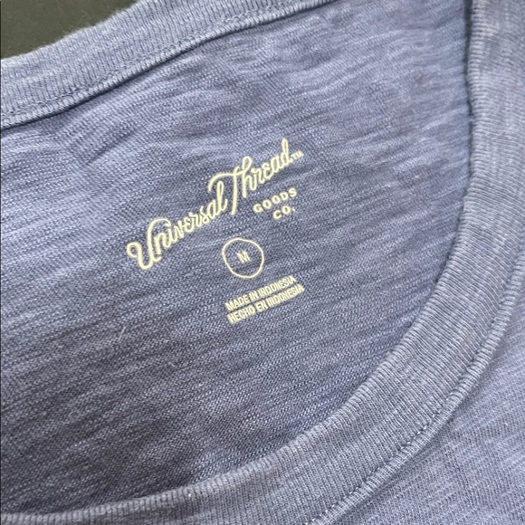 Universal Thread Blue Ruffle Cap Sleeve Midi Dress - Size M - Picture 6 of 10